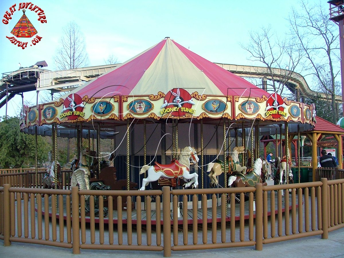 Kiddie Karousel At Six Flags Great Adventure